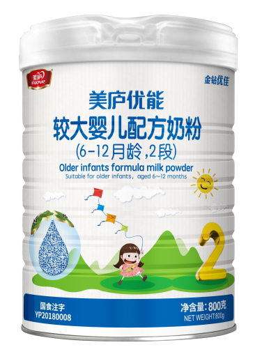 88858cc永利官网优能较大婴儿配方奶粉800克2段